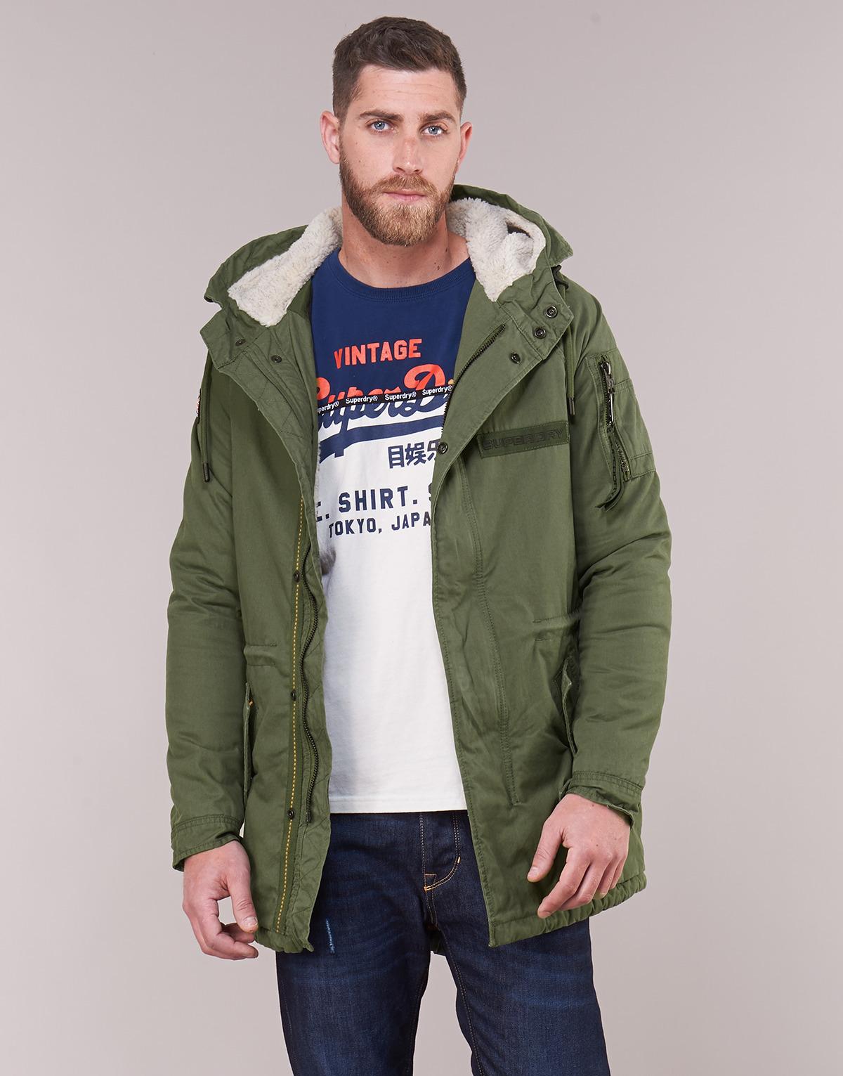 Superdry Winter Aviator Parka in Green for Men - Save 47% - Lyst