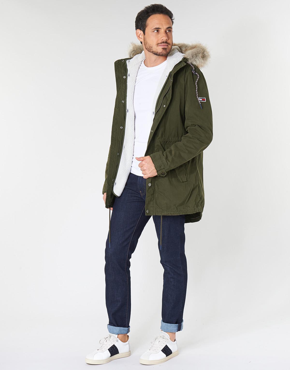tommy hilfiger tjm lined parka