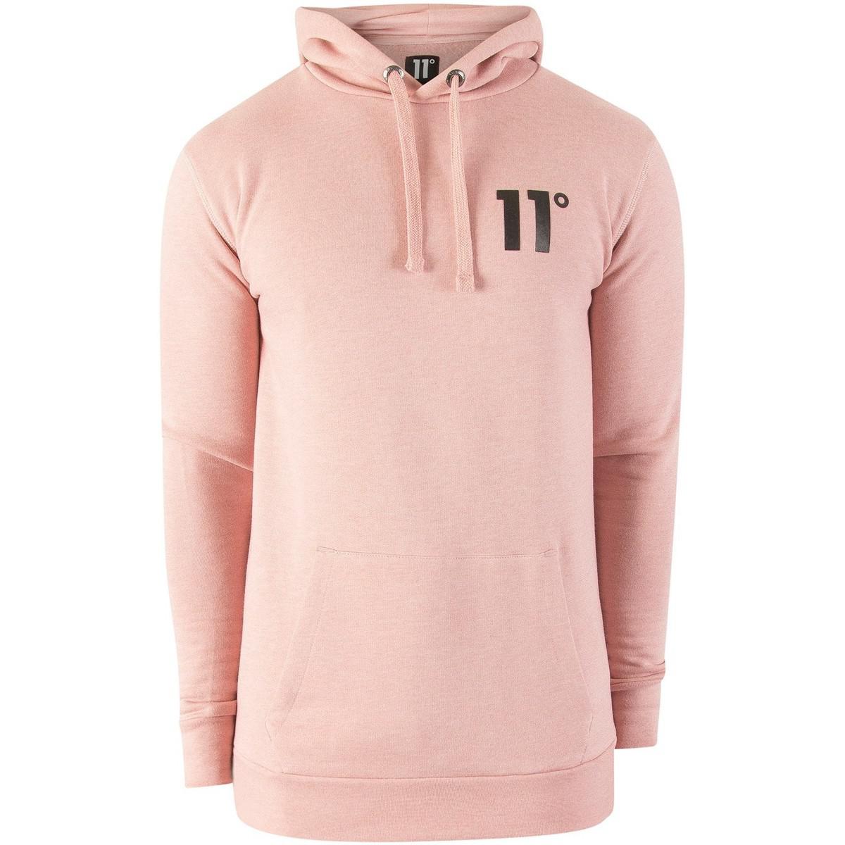 11 degrees hoodie pink