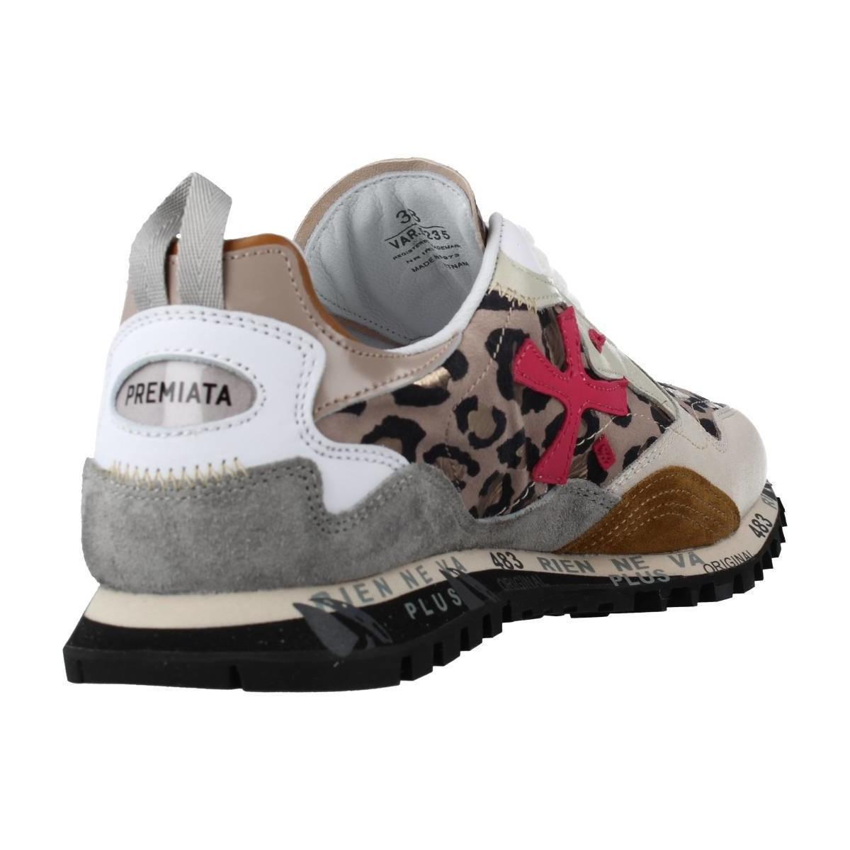 Premiata Lage Sneakers Runsead 5235 in het Naturel - Lyst