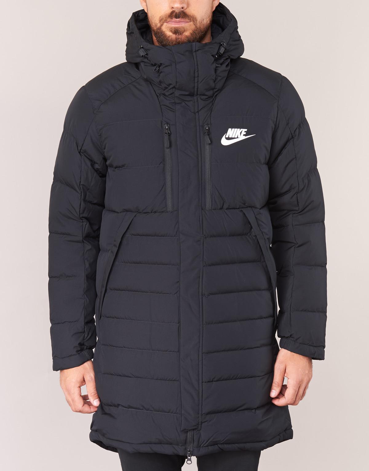 Nike Down Fill Parka Men's Jacket In Black for Men - Lyst