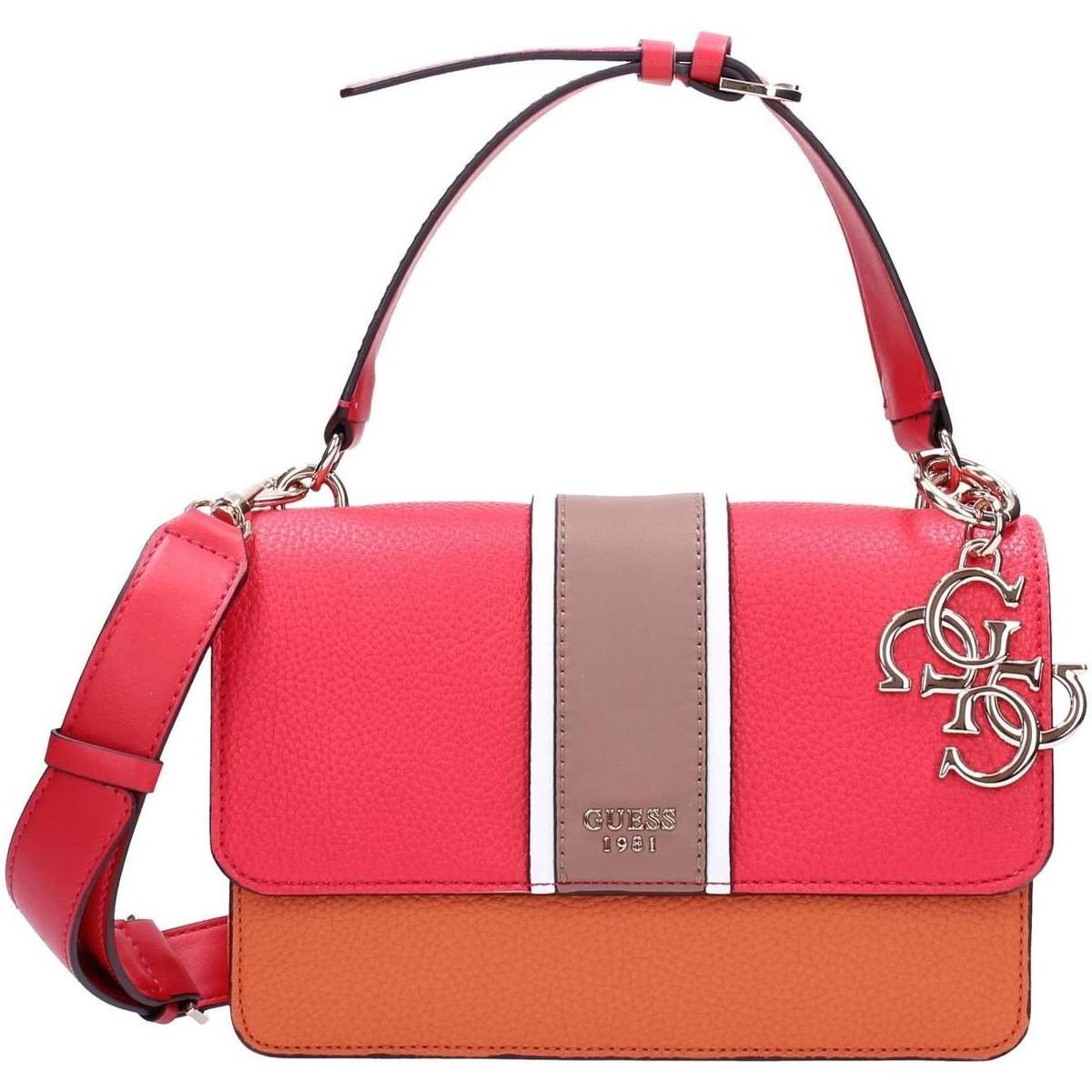 Sac guess femme rouge Outlet