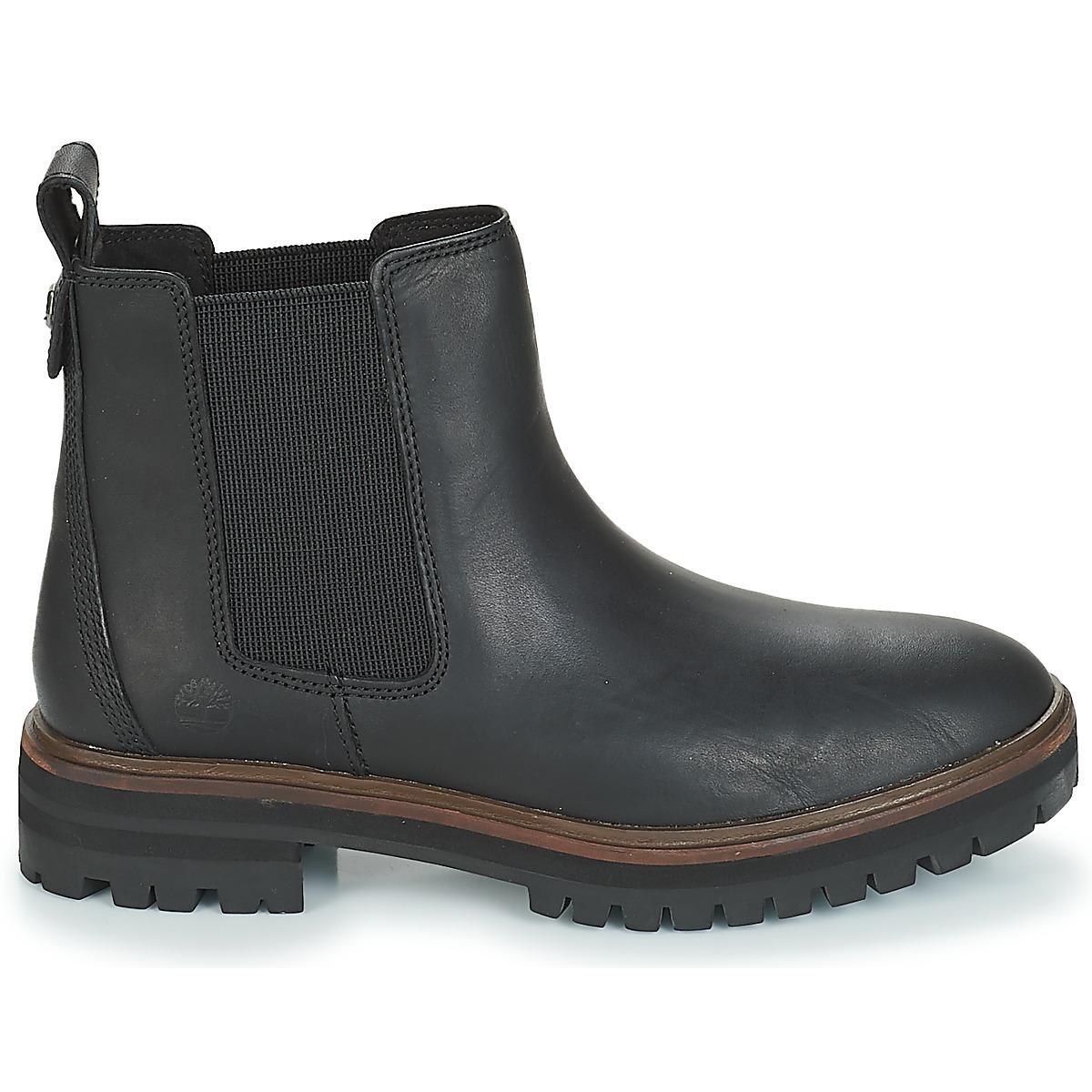 timberland london square chelsea boots black