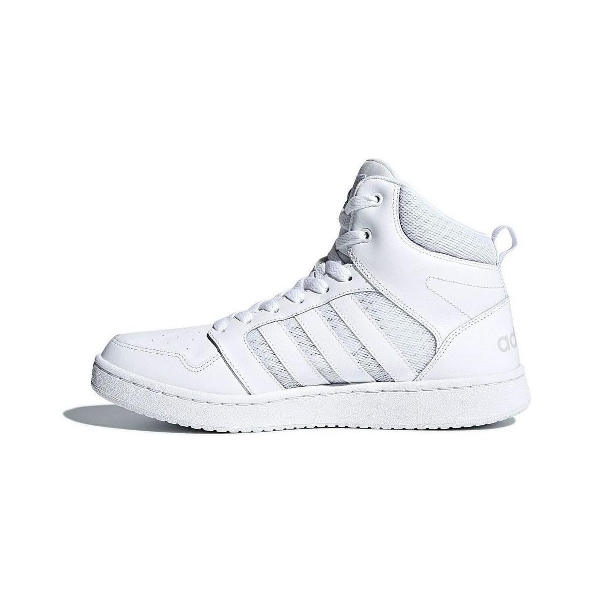 adidas Neo Men's CF Super Hoops Mid Basketball Shoe White adidas Neo Men's CF Super Hoops Mid Basketball Shoe White