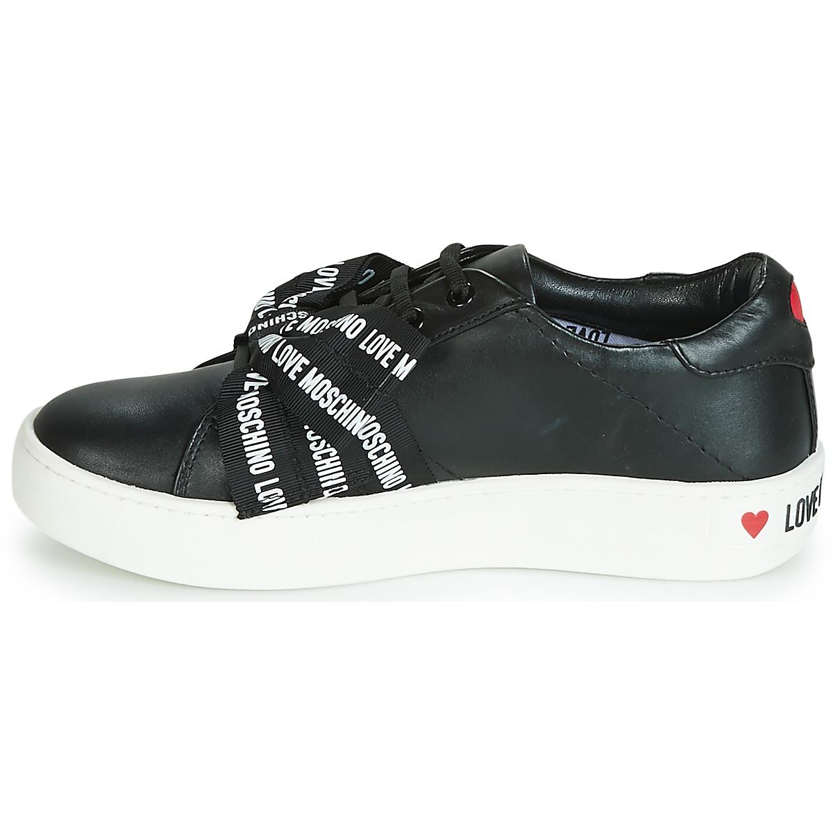 moschino bow trainers