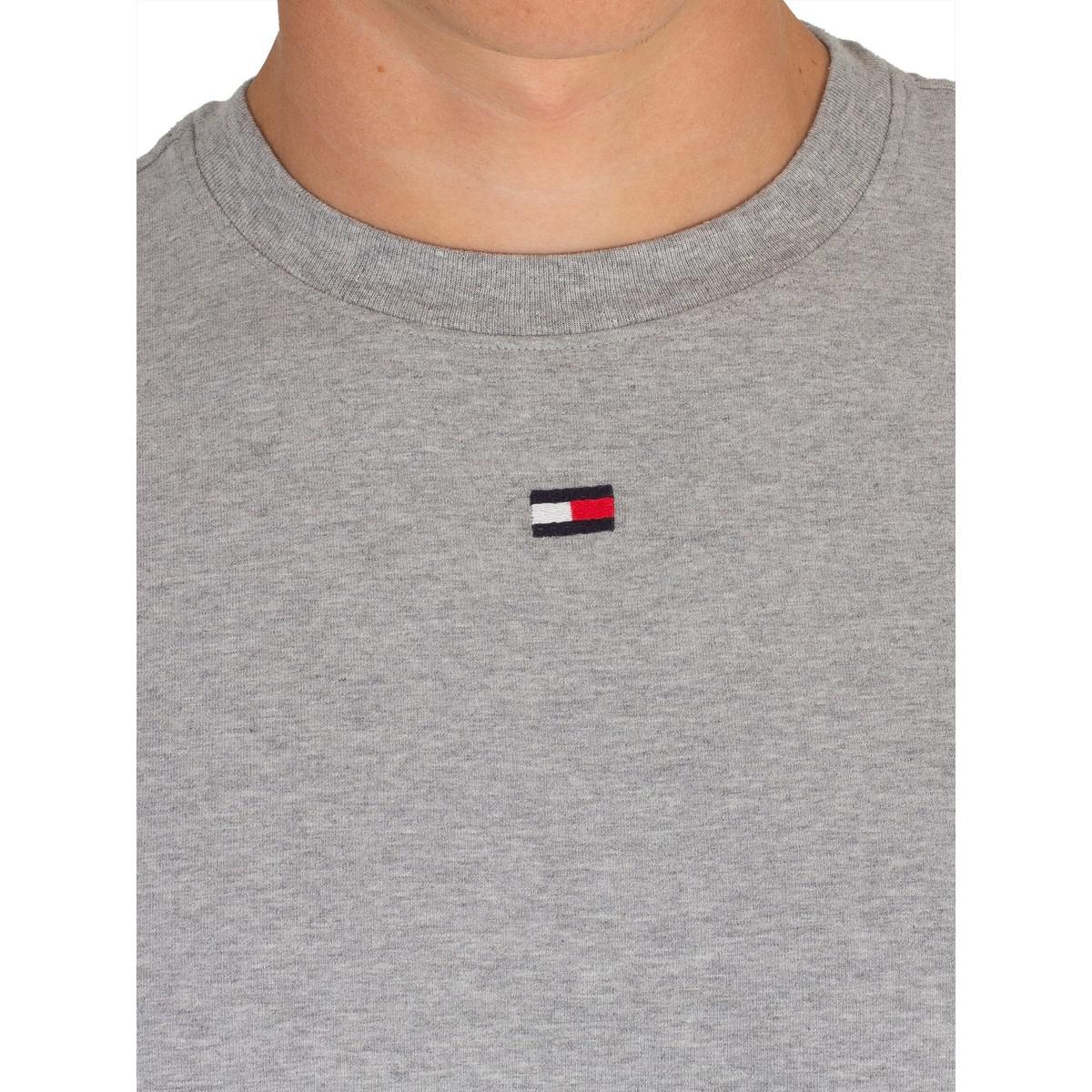 tommy hilfiger grey tshirt