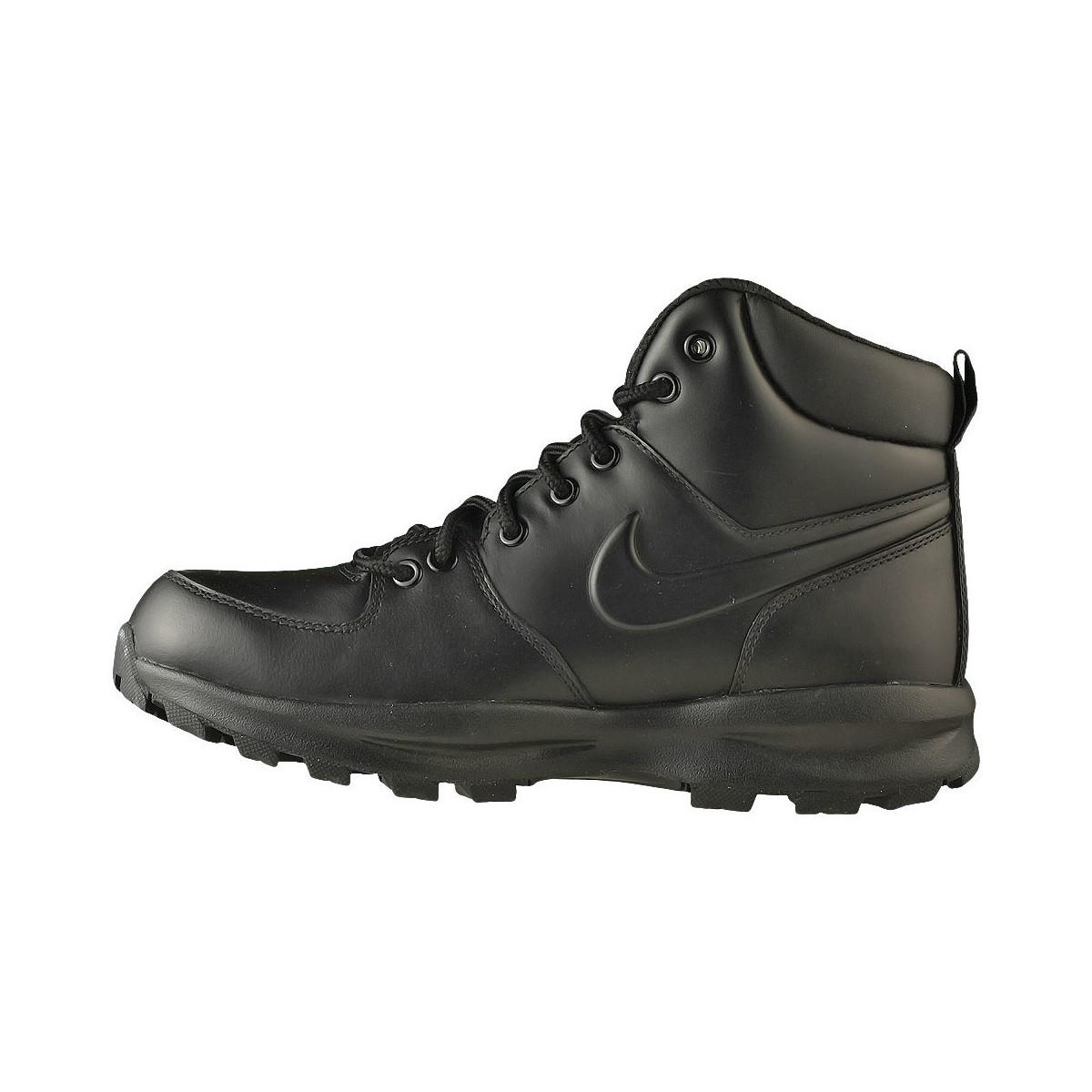 Nike Manoa Leather Men's Walking Boots In Black for Men - Lyst