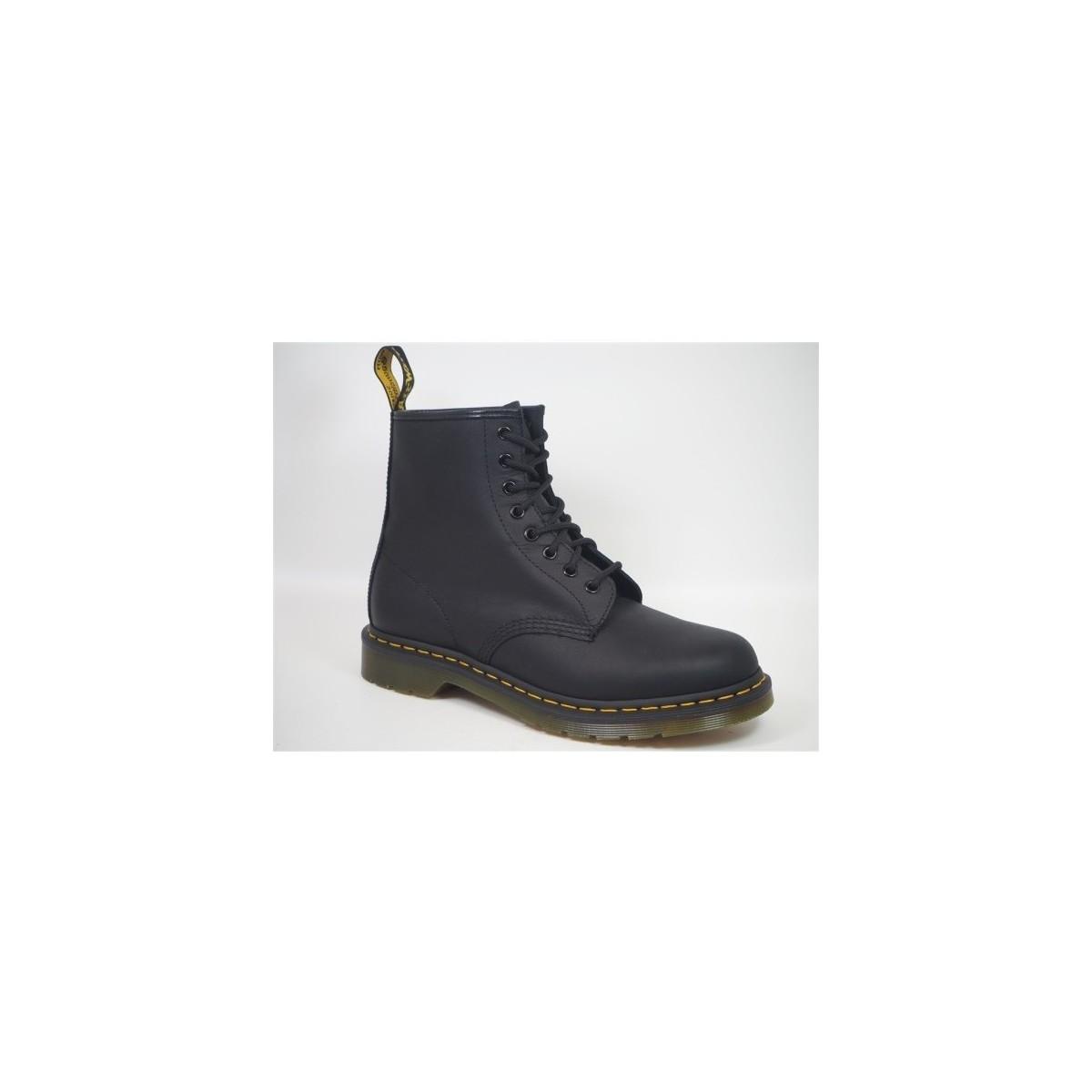 1460 greasy boots lacet black Boots Dr. Martens pour homme en coloris Bleu Lyst