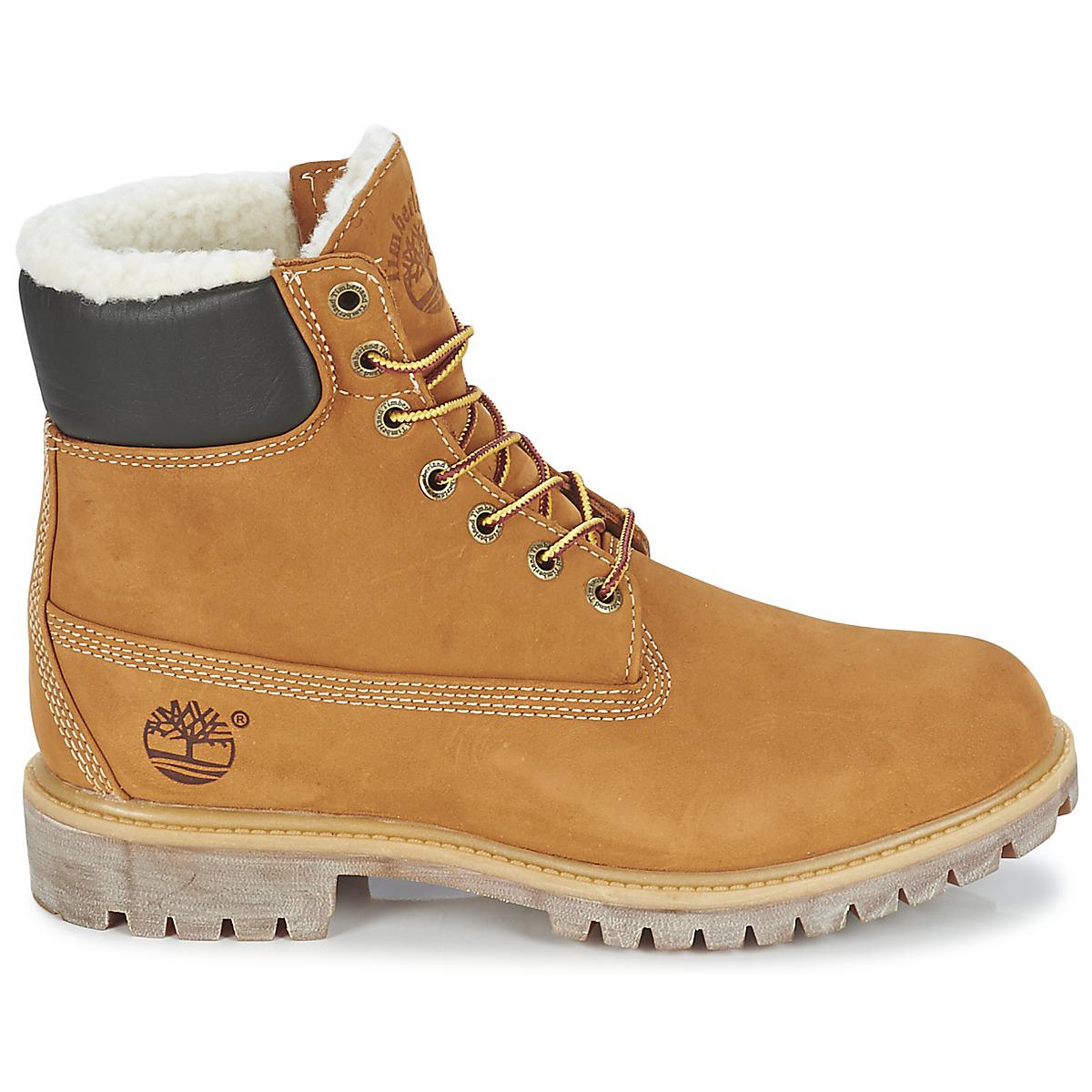 timberland boots with fur inside