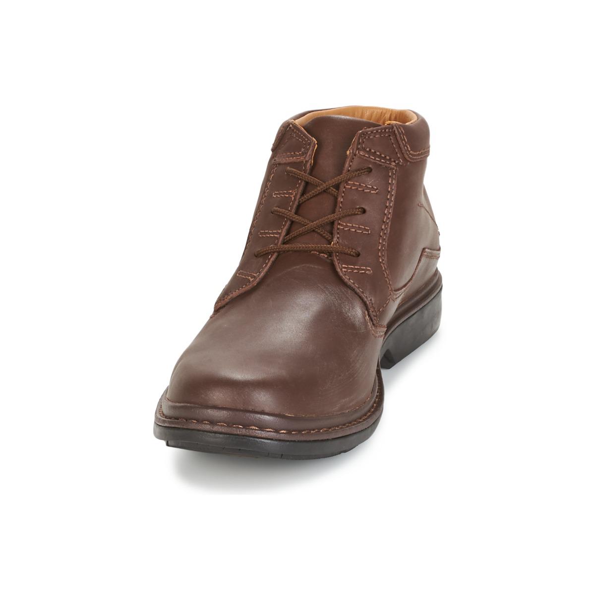 clarks rockie hi gtx brown