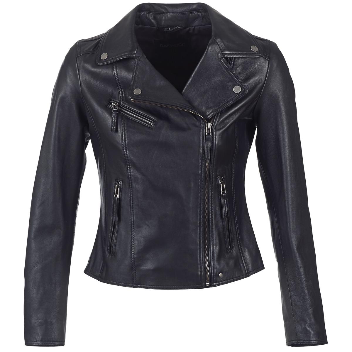 Oakwood 62086 Women's Leather Jacket In Black - Lyst