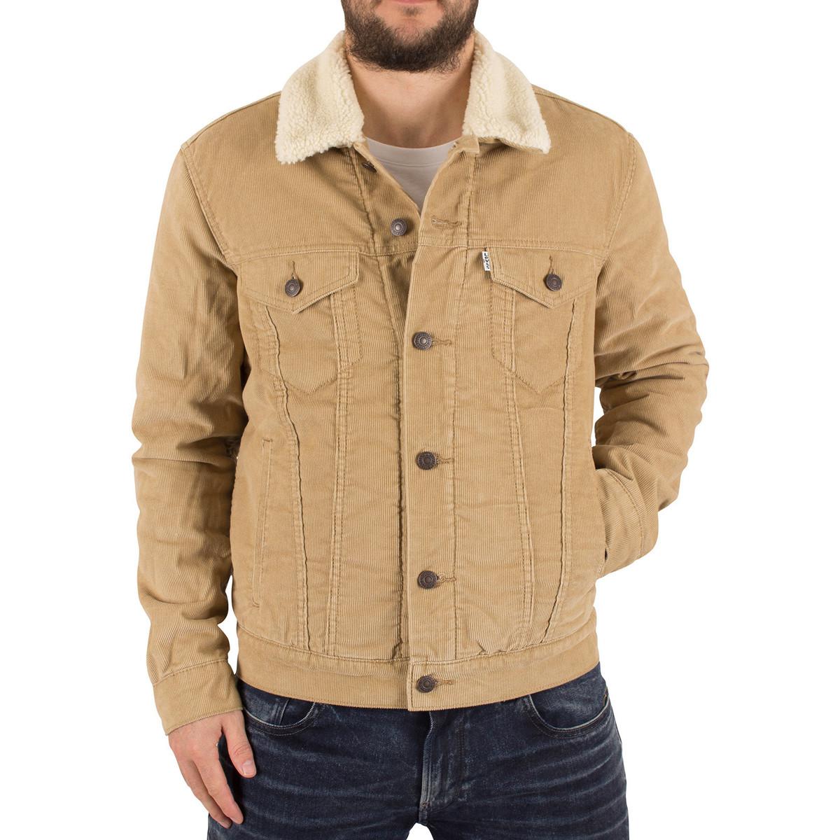 levi's men's good sherpa trucker jacket