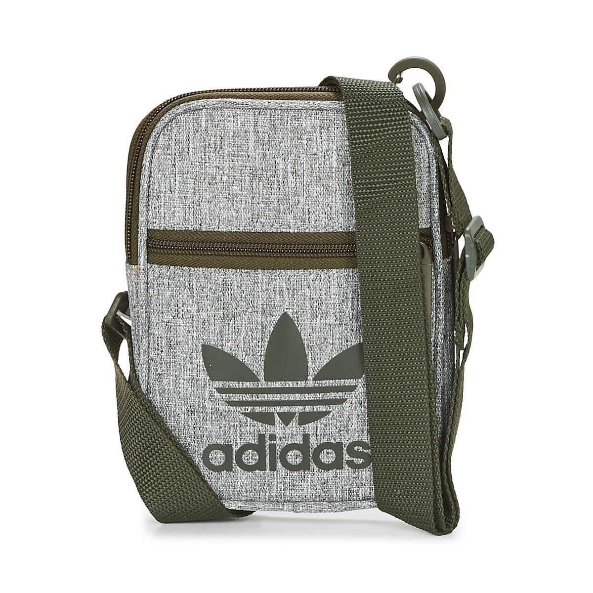 grey pouch bag