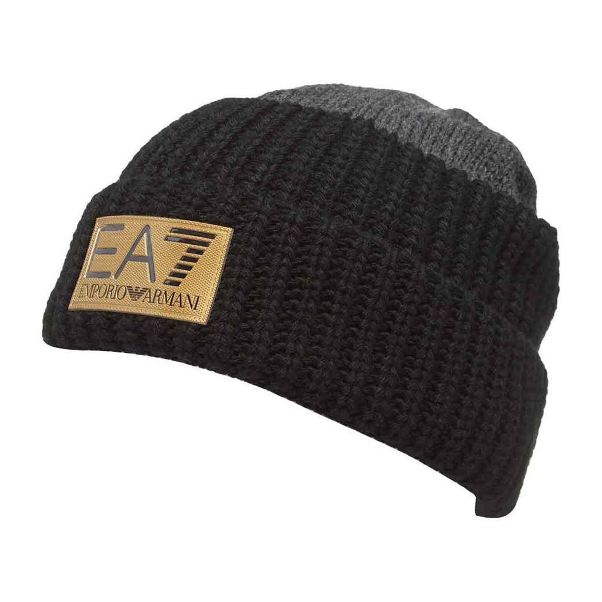 Bonnet EA7 Emporio Bonnet EA7 en coloris Noir | Lyst