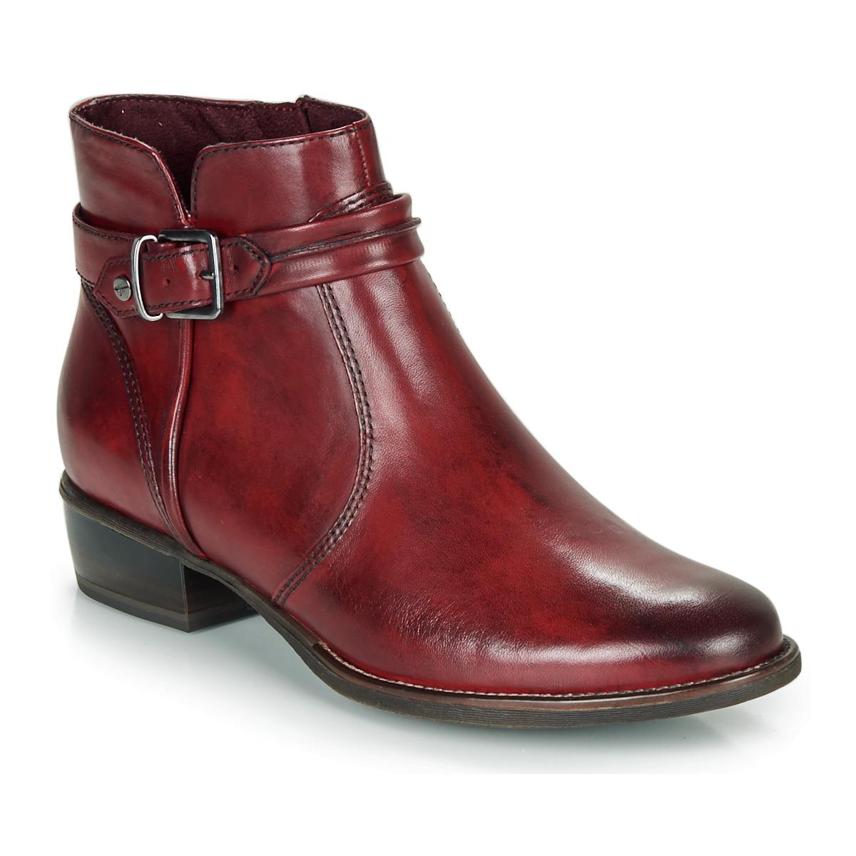 Tamaris Laarzen Marly in het Rood - Lyst