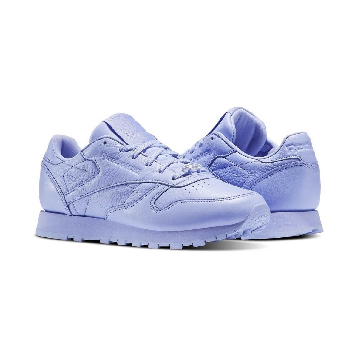 reebok classic leather lilac