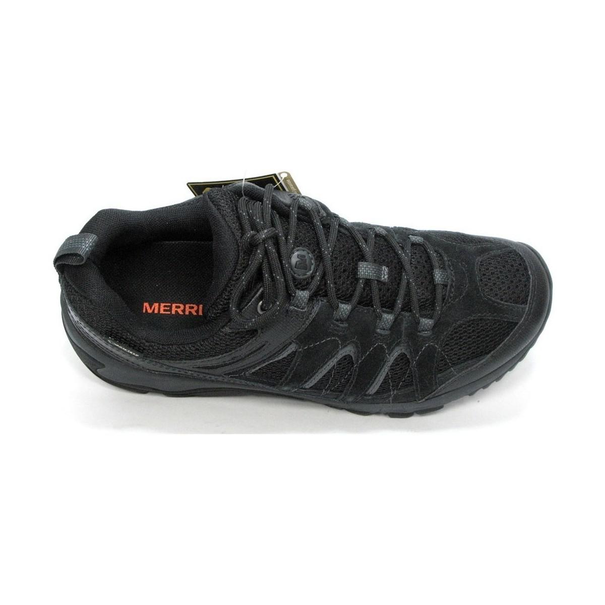 merrell outmost vent gore tex walking shoes mens