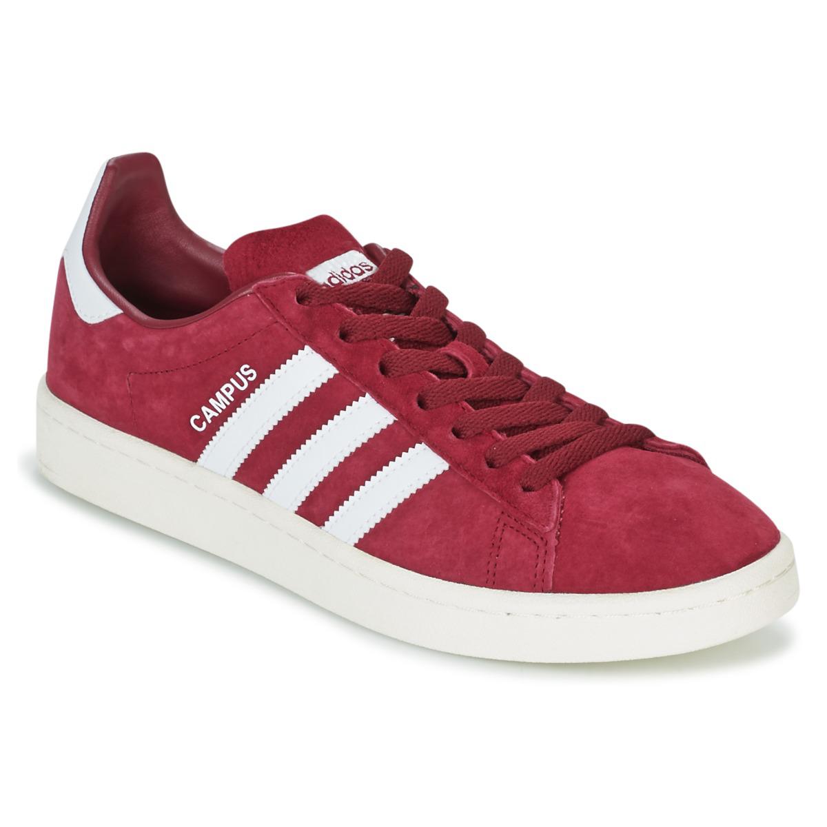 red adidas campus womens