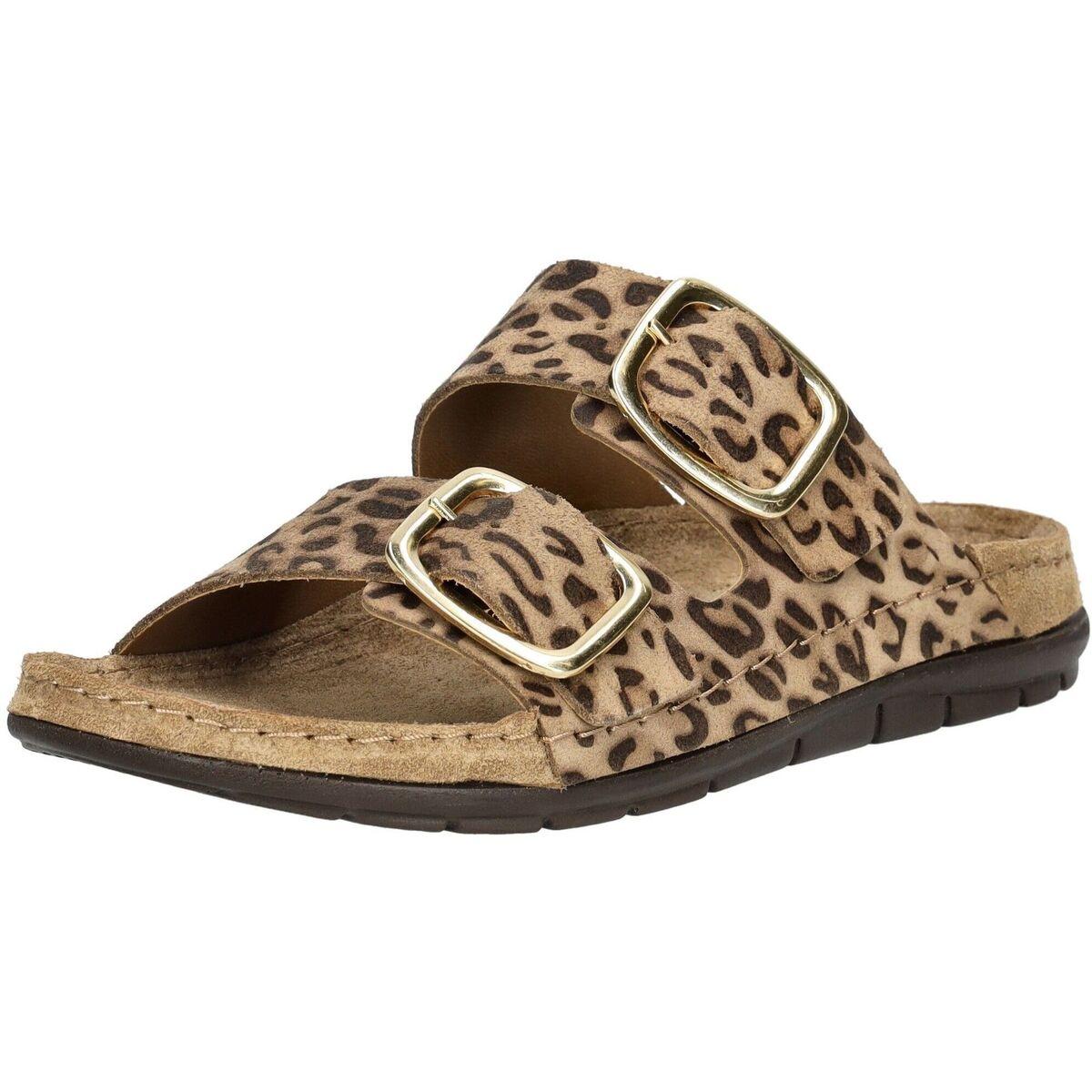 Sandales Femme Rivella - Nubuck Confortable à Double Bride - Made In Germany