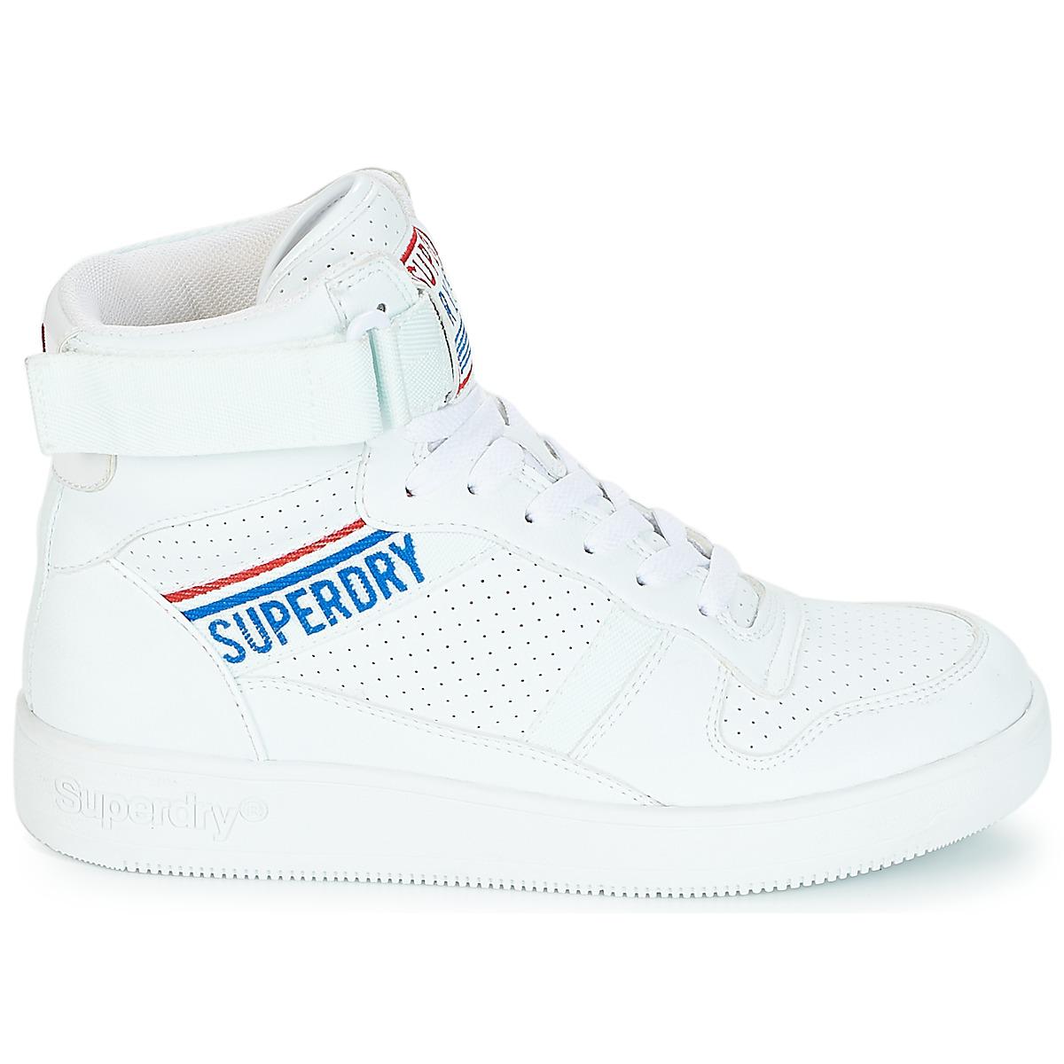 superdry high top trainers