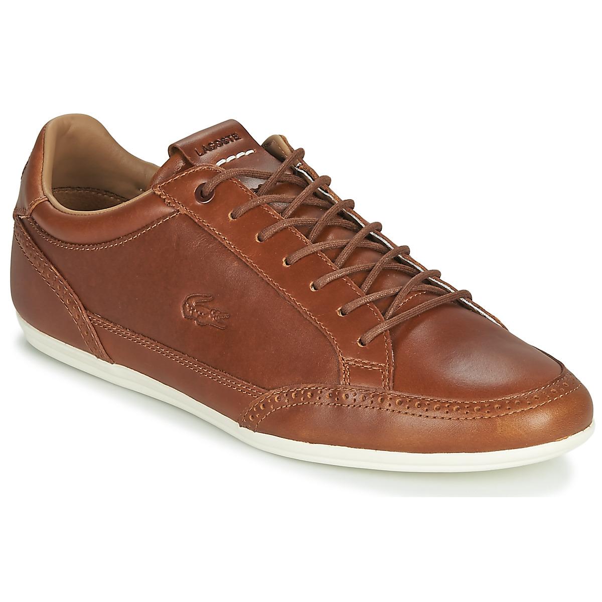 Lacoste Leather Chaymon Club 319 2 Men's Shoes (trainers) In Brown for ...
