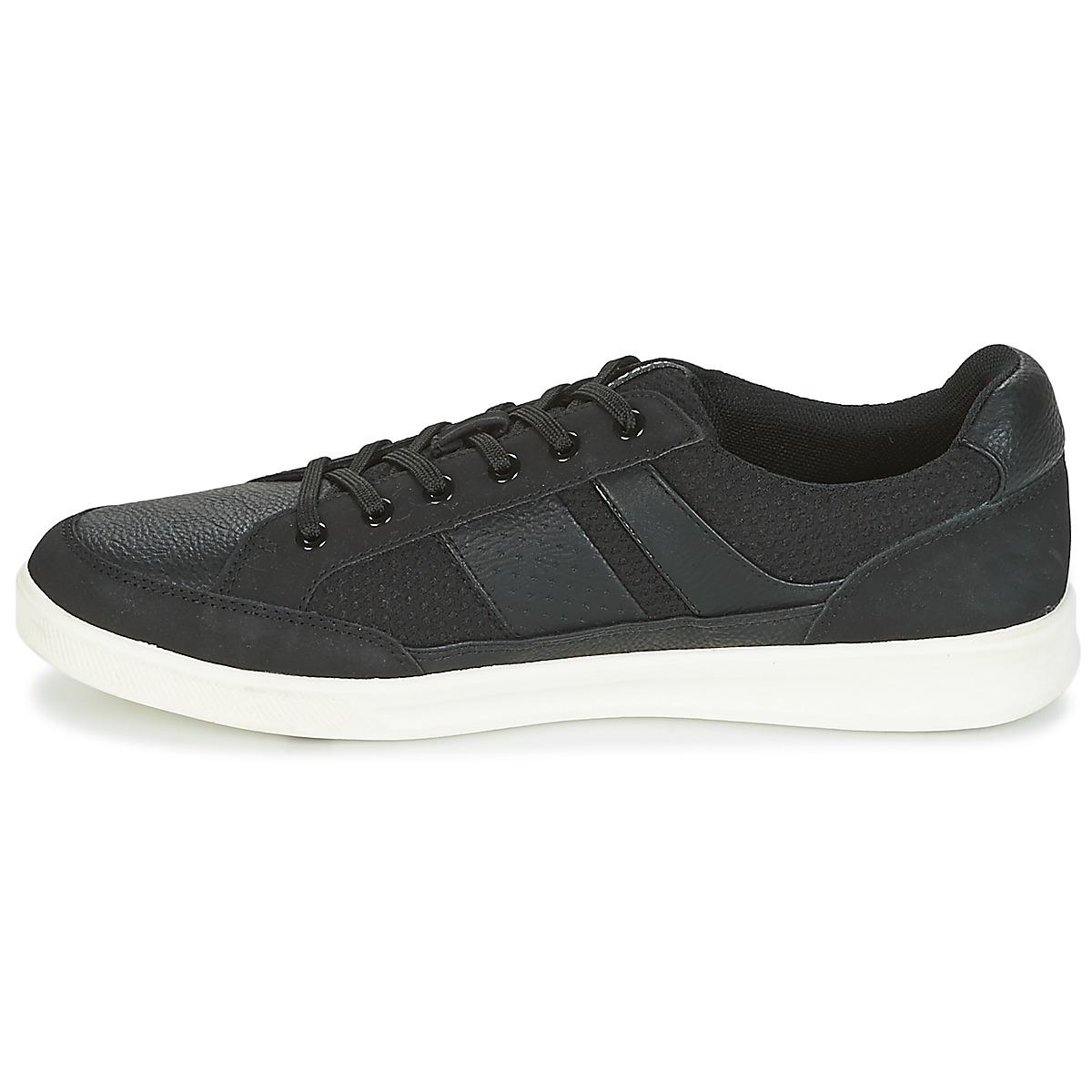 New Mens Jack Jones Tan Rayne PU Trainers Retro Lace Up