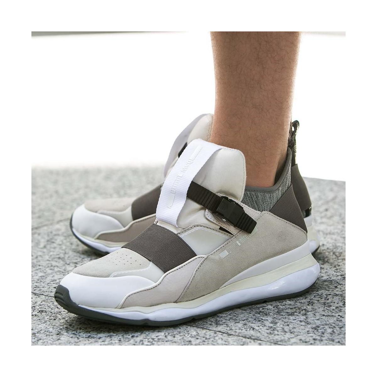 PUMA X Alexander Mcqueen Cell Bubble Runner Mid Men's Shoes (trainers) In  White for Men - Lyst