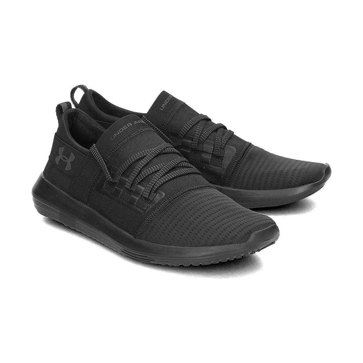 mens black under armour trainers