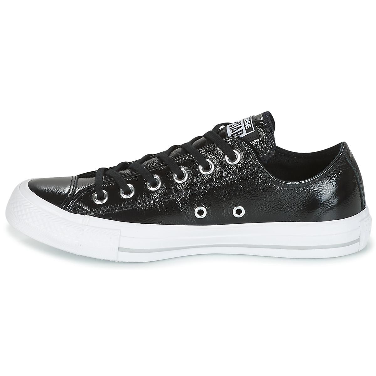 Black Patent Leather Chuck Taylors Big 