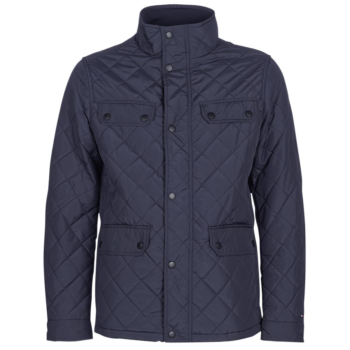 Tommy Hilfiger Quilted Jacket Jacket in Blue for Men - Lyst