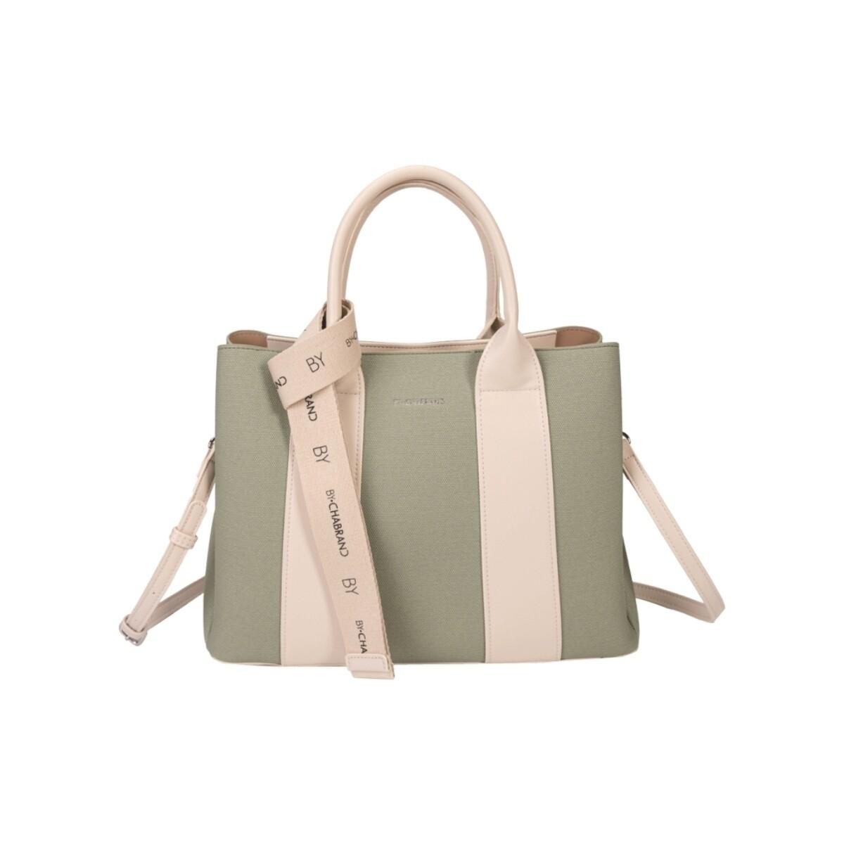 Sac à main Sac a main Ref 64771 528 Vert 35*25*13 cm Chabrand en