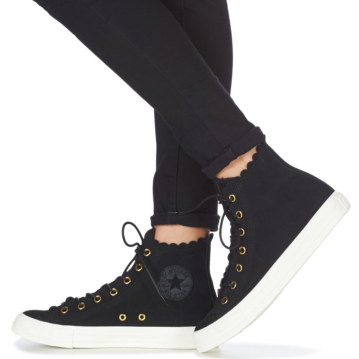 chuck taylor all star frilly thrills high top