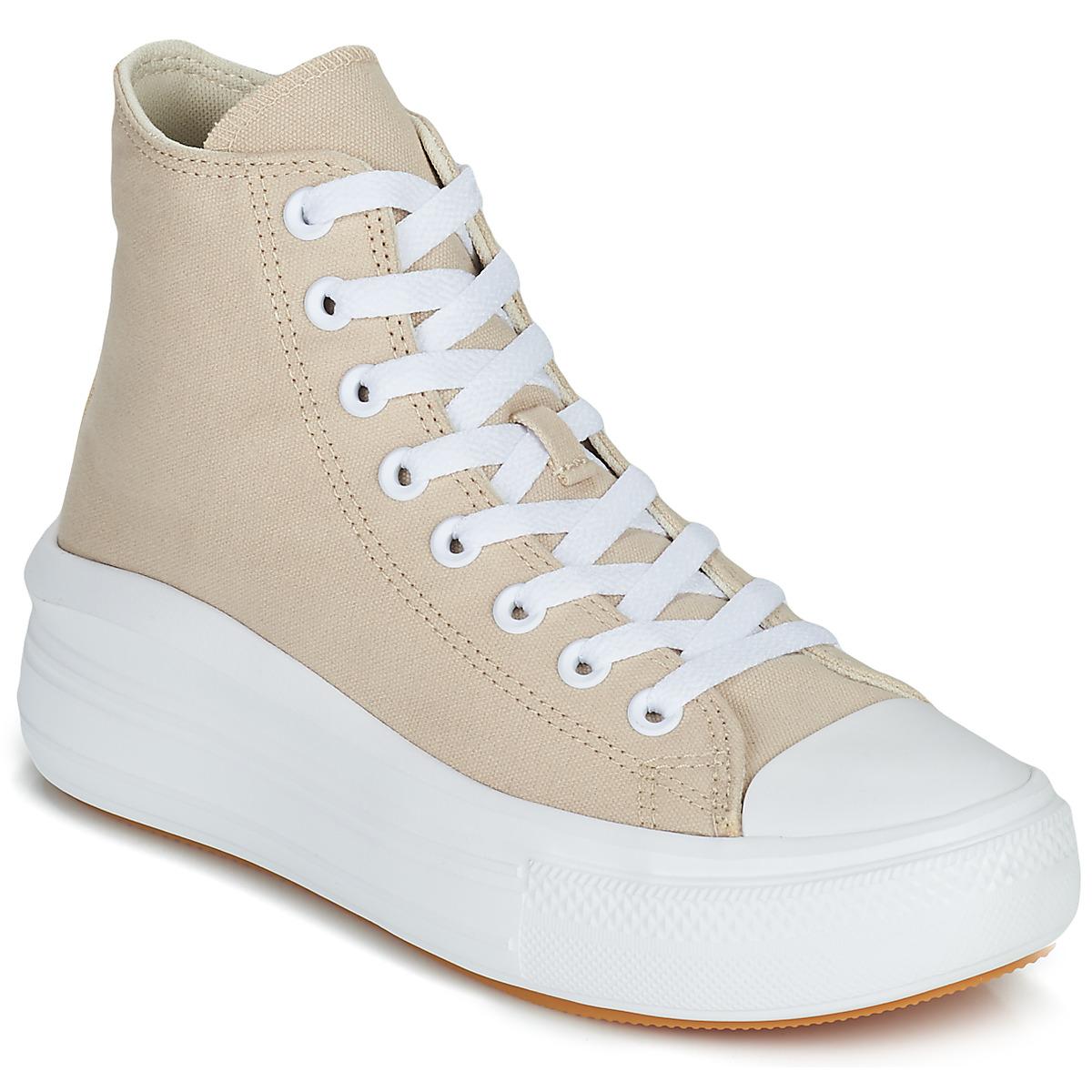 Beige CONVERSE CHUCK TAYLOR ALL STAR HI Hoge sneaker | Omoda