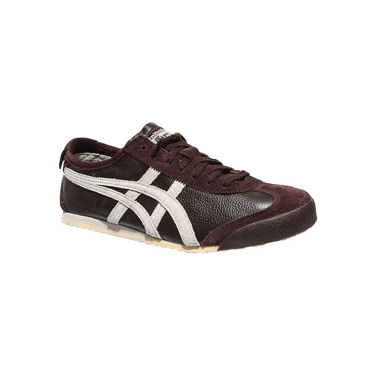 asics tiger marron