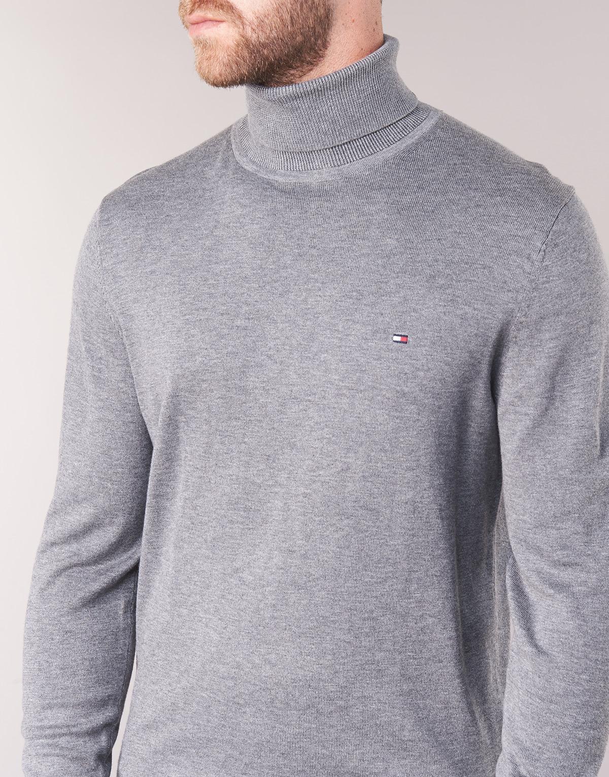 tommy hilfiger roll neck jumper mens
