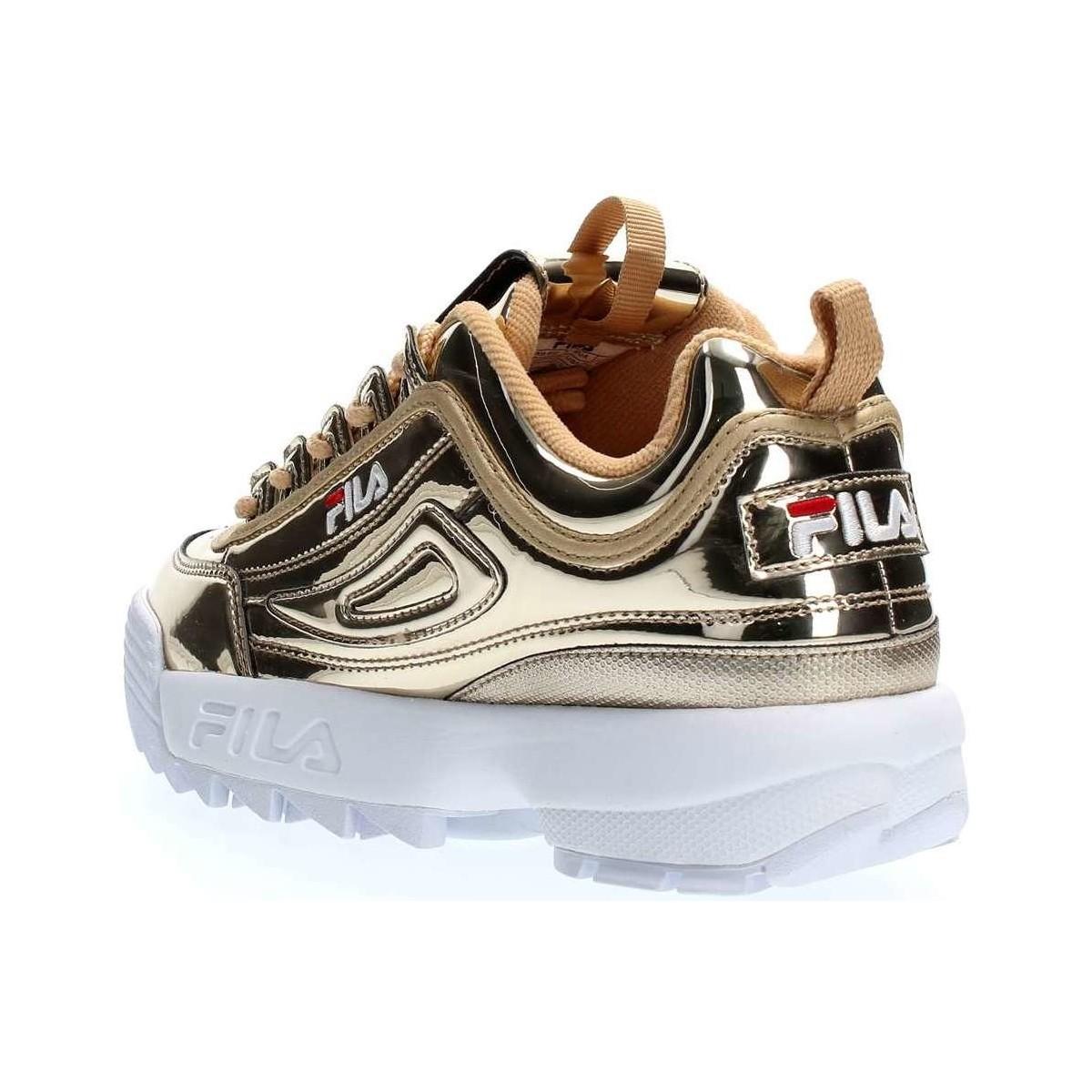 fila disruptor doré