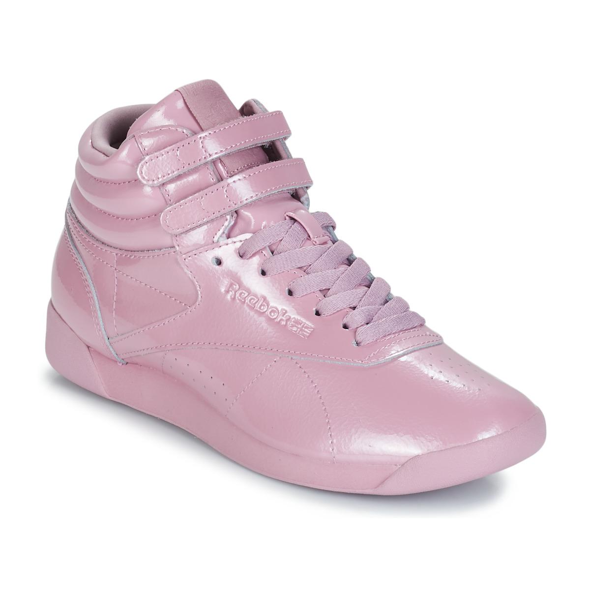 reebok freestyle purple