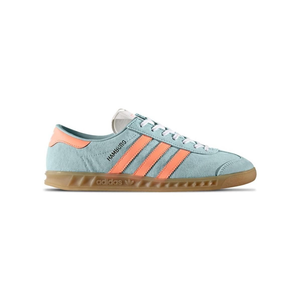 adidas Hamburg Women's Shoes (trainers) In Pink | Lyst UK