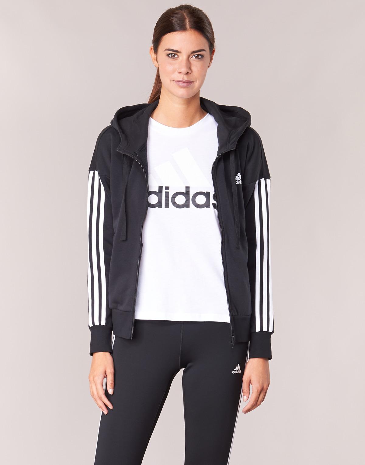 adidas ess 3s fz hood