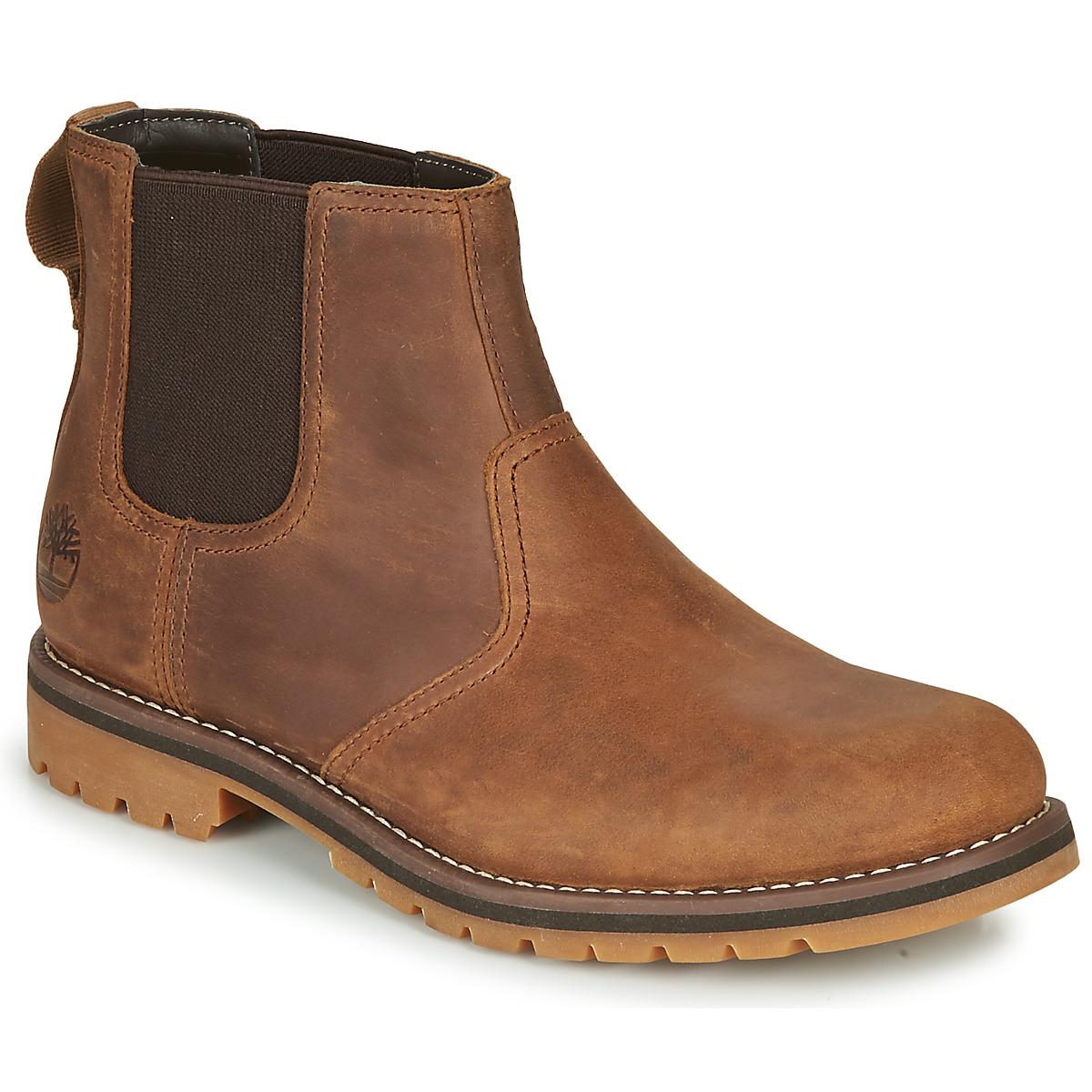 Timberland Laarzen Larchmont Ii Chelsea in het Bruin voor heren - Lyst