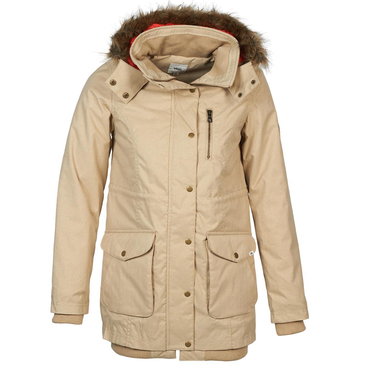 vans parka beige vans parka beige