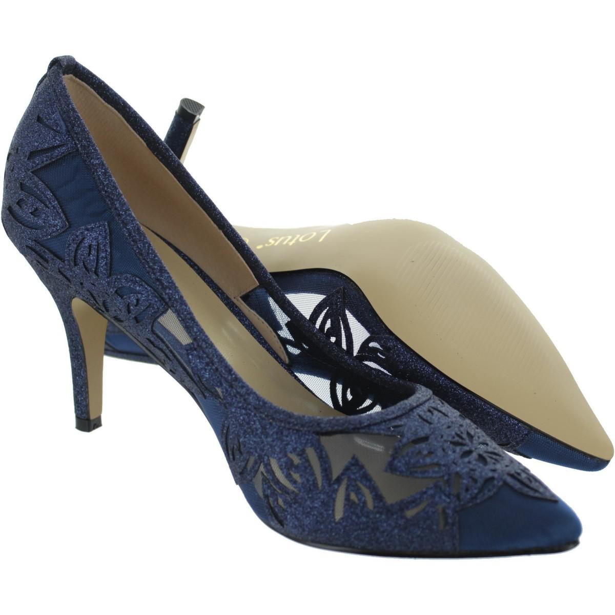 Lotus Groove Womens Dress Court Shoes in Blue Lyst