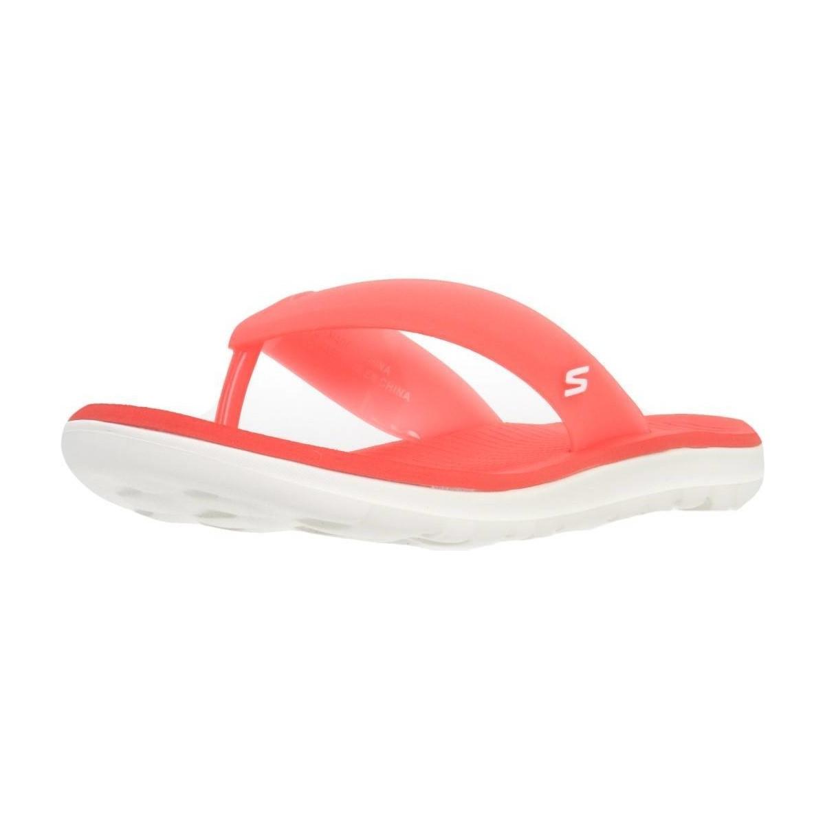 skechers sandals orange