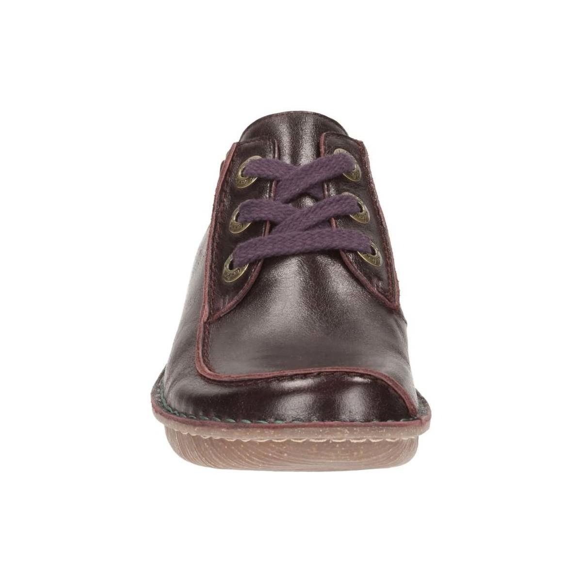 clarks funny dream shoes purple