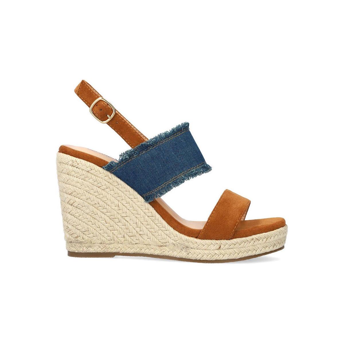 Espadrilles et sandales Bleu pour femme Lyst