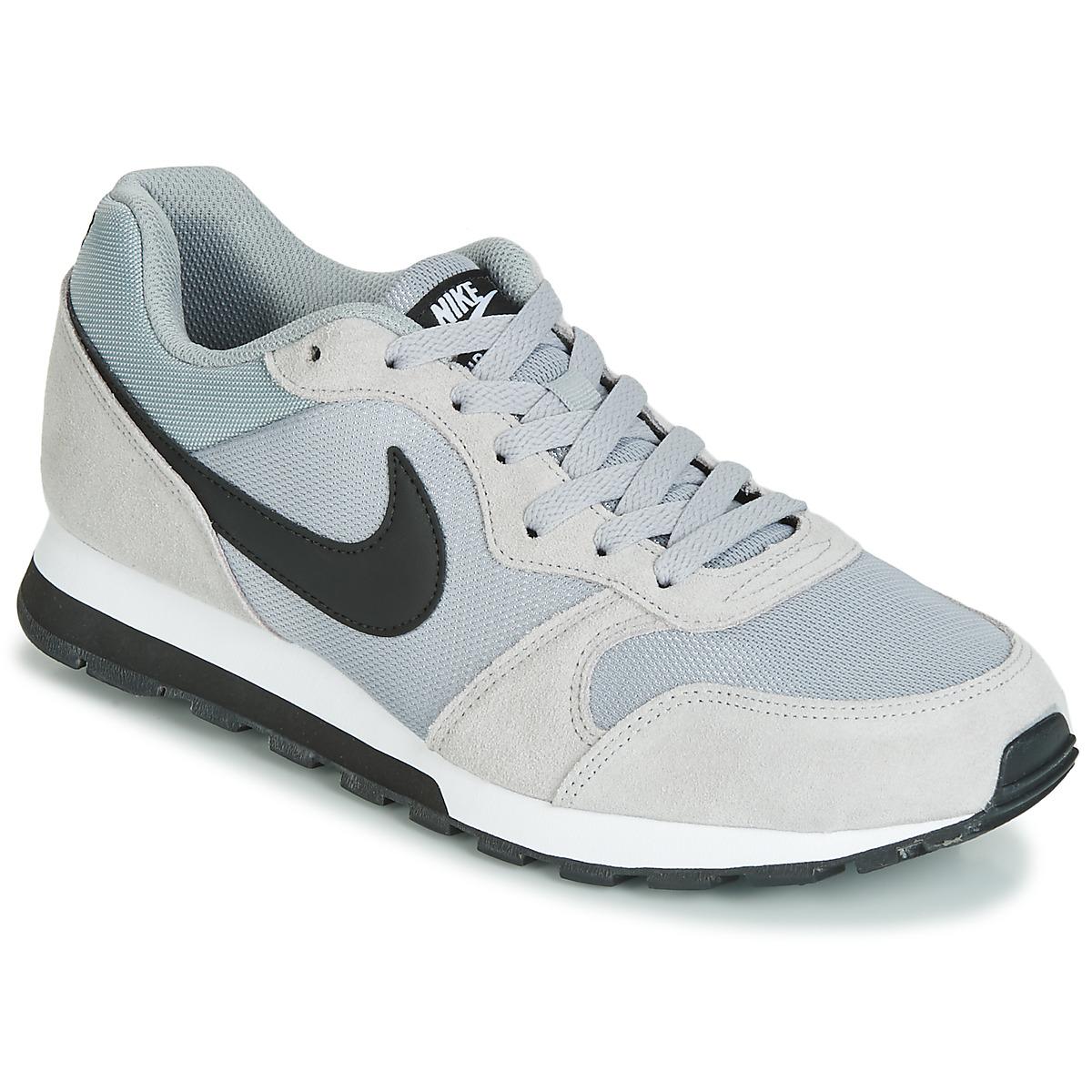 Nike Md Runner 2 Men S Shoes Trainers In Grey In Grey For Men Lyst