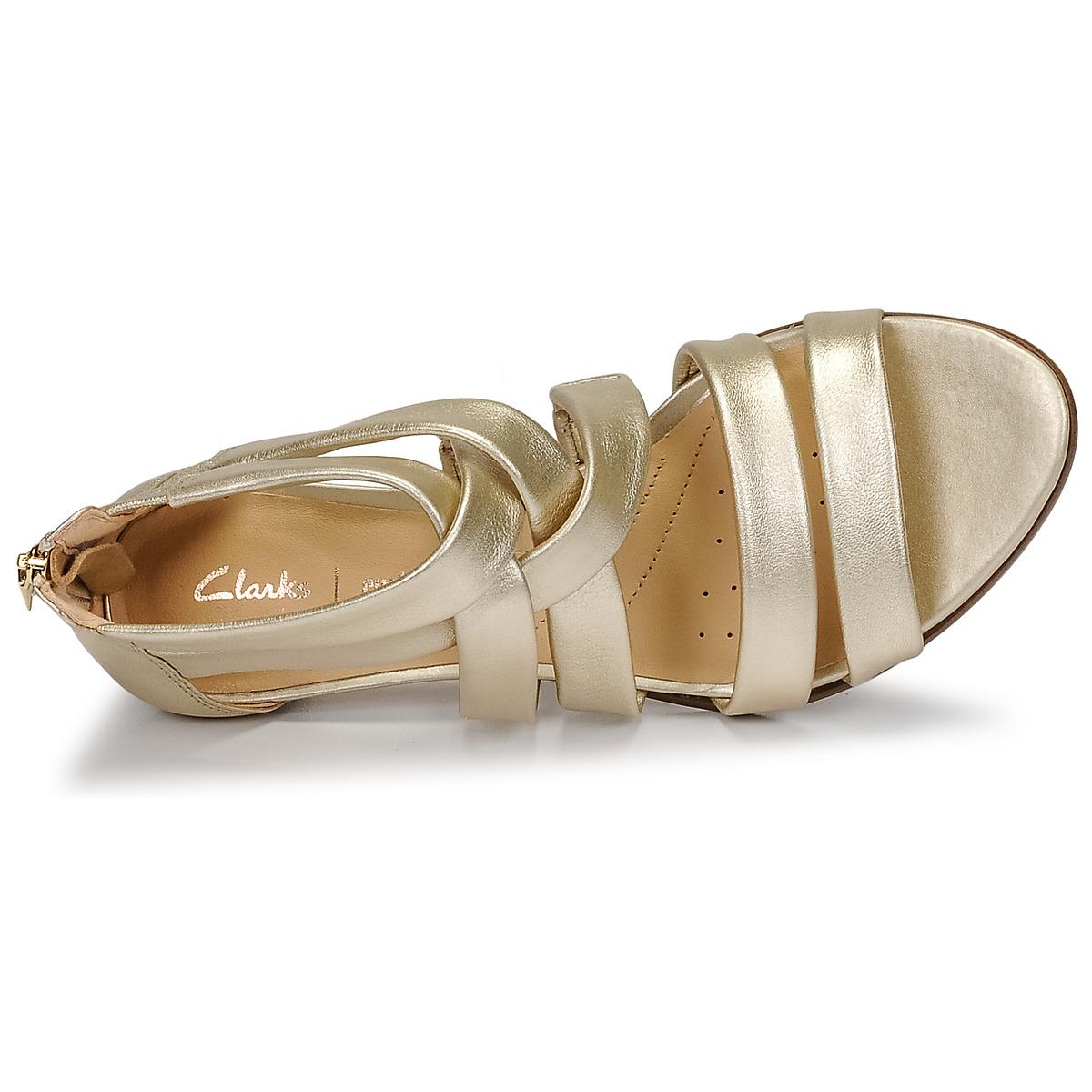 clarks mena silk strappy sandals