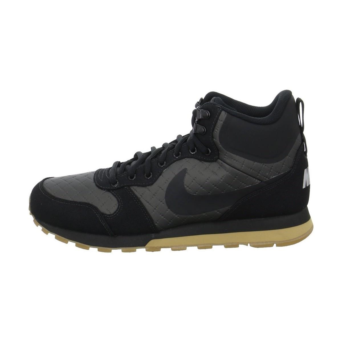 nike md runner 2 high top trainers