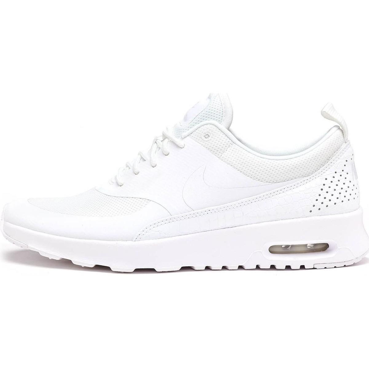 nike air max thea white mens