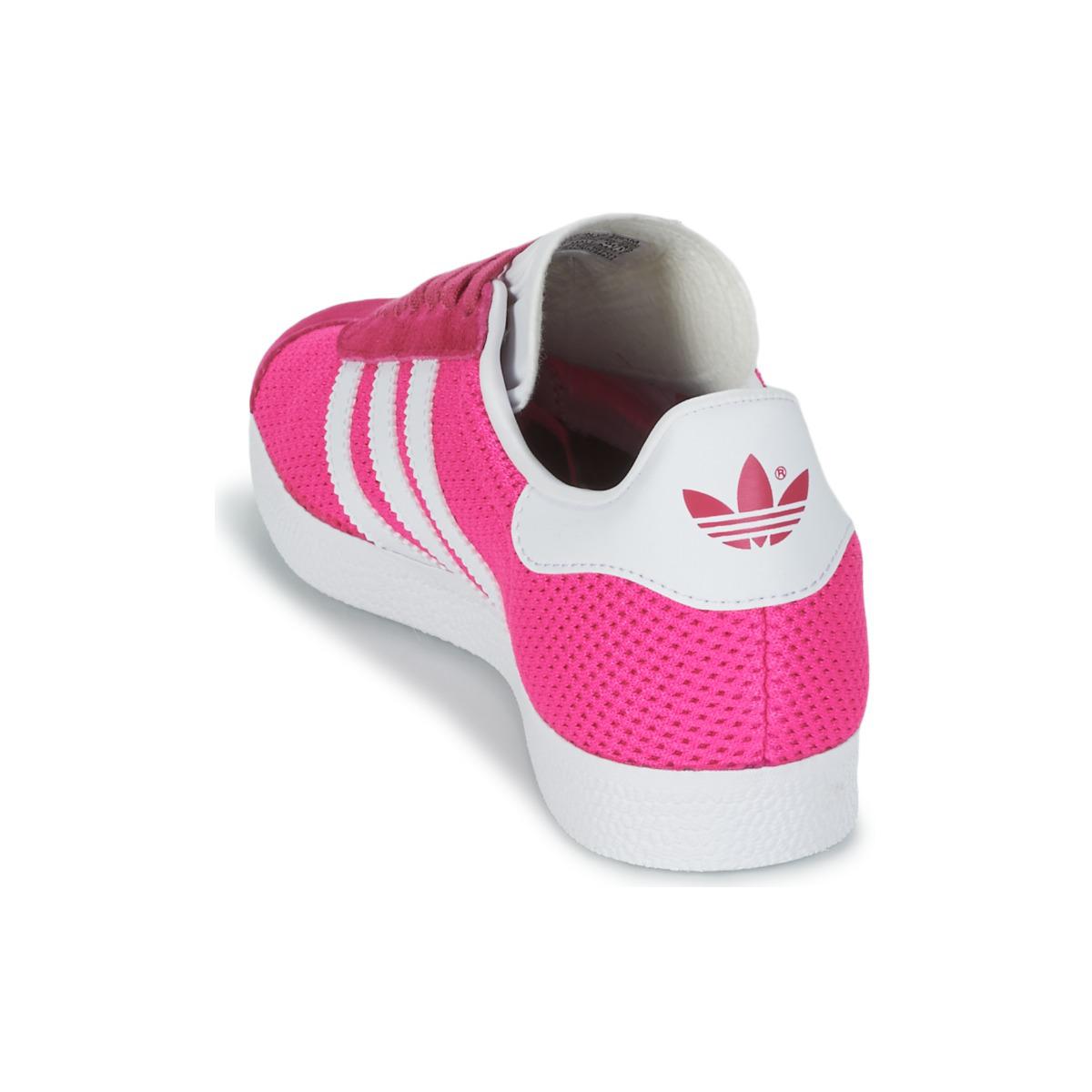 gazelle adidas pink womens